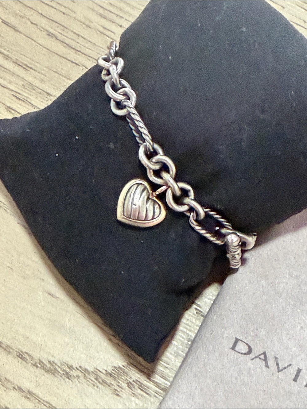 David yurman heart link bracelet - Picture 2 of 3
